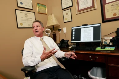 Joel hamner and tom mccutcheon develop a lawsuit for a client facing permanent paralysis.