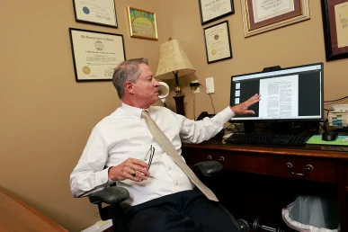 Lawyers tom mccutcheon and joel hamner review evidence for a passenger specific crash claim.