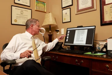 Tom mccutcheon and joel hamner examine driver negligence in a pedestrian runner injury claim.