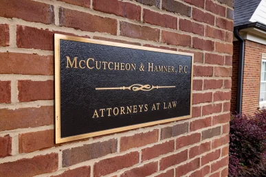 Construction accident lawyers McCutcheon and Hamner's Florence, Alabama office.