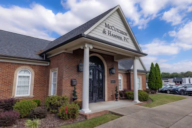 Florence Alabama McCutcheon and Hamner office exterior offering drunk driving accident legal services