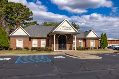 Building exterior of McCutcheon and Hamner Florence office for motorcycle accident attorney